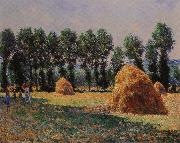 Claude Monet Haystacks at Giverny oil painting on canvas